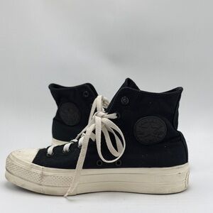 Converse black sneakers size 9 women’s